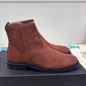 Men's Brown Suede Ankle Boots
